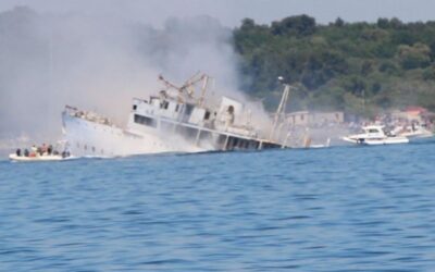 22.05.2016 Potapljanje broda VIS